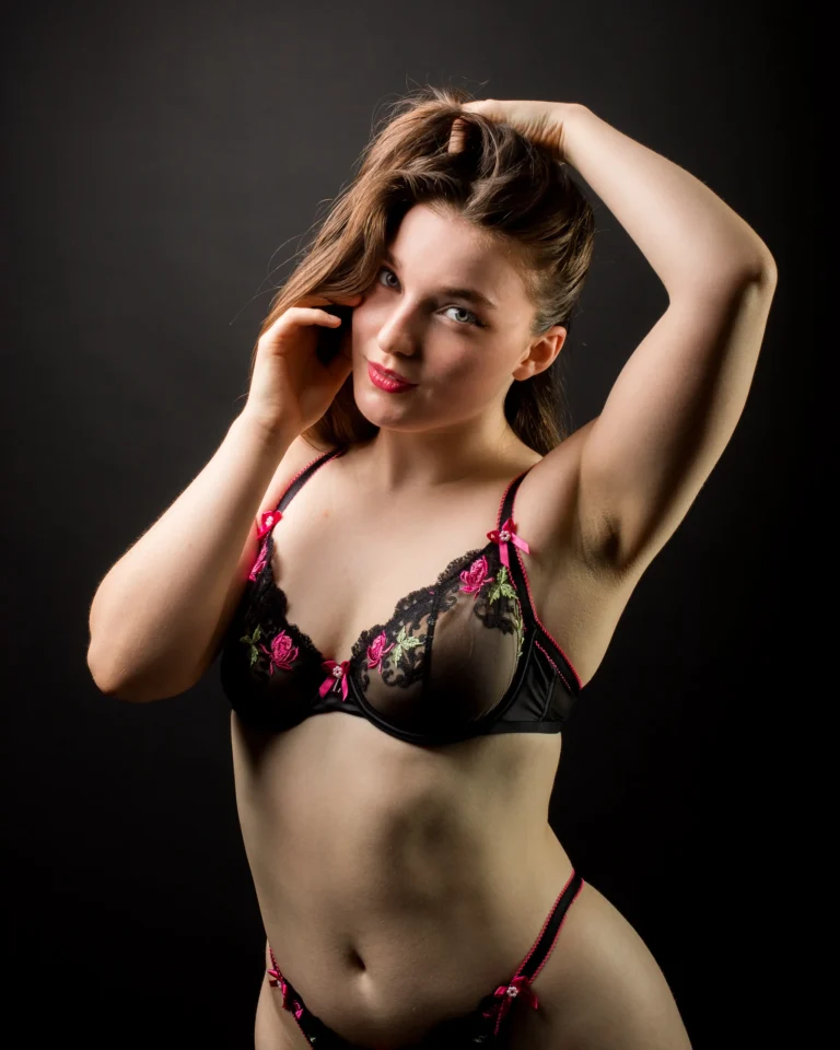 Floral Noir Elegance