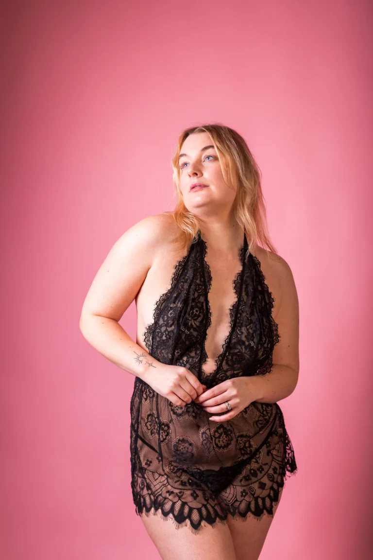 Lace Against the Pink